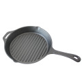 Pre Seasoned Cast Iron 10-1/4" Round Grill Pan